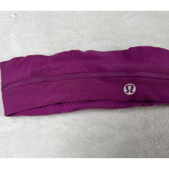 Lululemon Headband Womens‎ One Size Purple Athletic Non Slip Hair Accessory - Picture 2 of 6